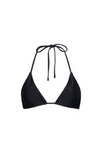 Waikiki Triangle String Bikini Top Black